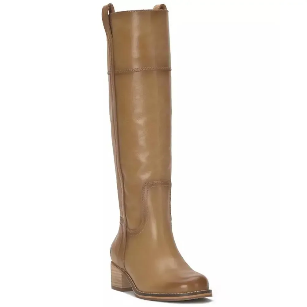 Lucky Brand Women's Hybiscus Riding Leather Boots Size 10 MSRP $229